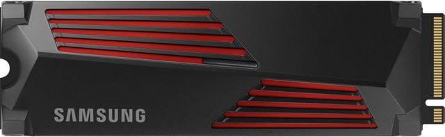 Samsung 990 PRO NVMe M.2 SSD 2 TB Schwarz mit integriertem Kühlkörper für PlayStation 5 und PC - Bild 1