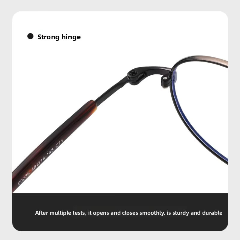 CLLOIO Lesebrille, oval, Titan, Vollrand - Bild 2