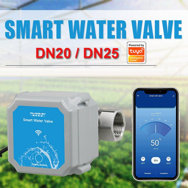 Tuya Smart Life Wifi Wasserventil zur intelligenten Steuerung der Öffnungsrate von 0 % bis 100 % für die Gartenbewässerung mit Sprachsteuerung - Bild 1