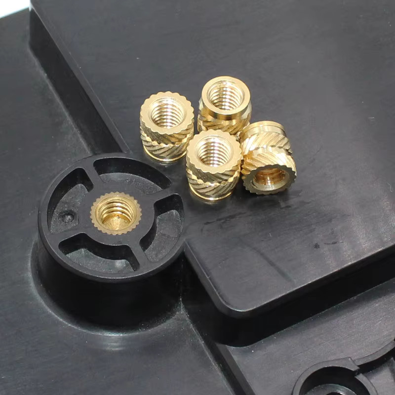 YMAX Messing Gewindeeinsätze für 3D-Druck Kunststoff, Hex-Form, Farbe Gold/Messing, M2 bis M8 - Bild 2
