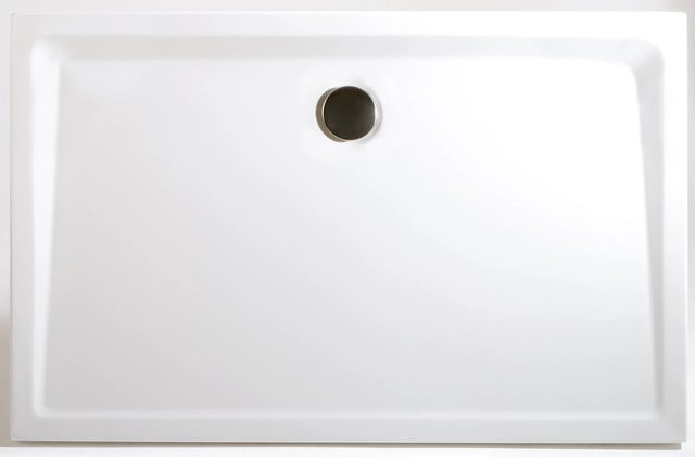 Schulte Duschwannen-Set Extraflach Rechteck Alpinweiß B/T: 90 x 75 cm - Bild 1