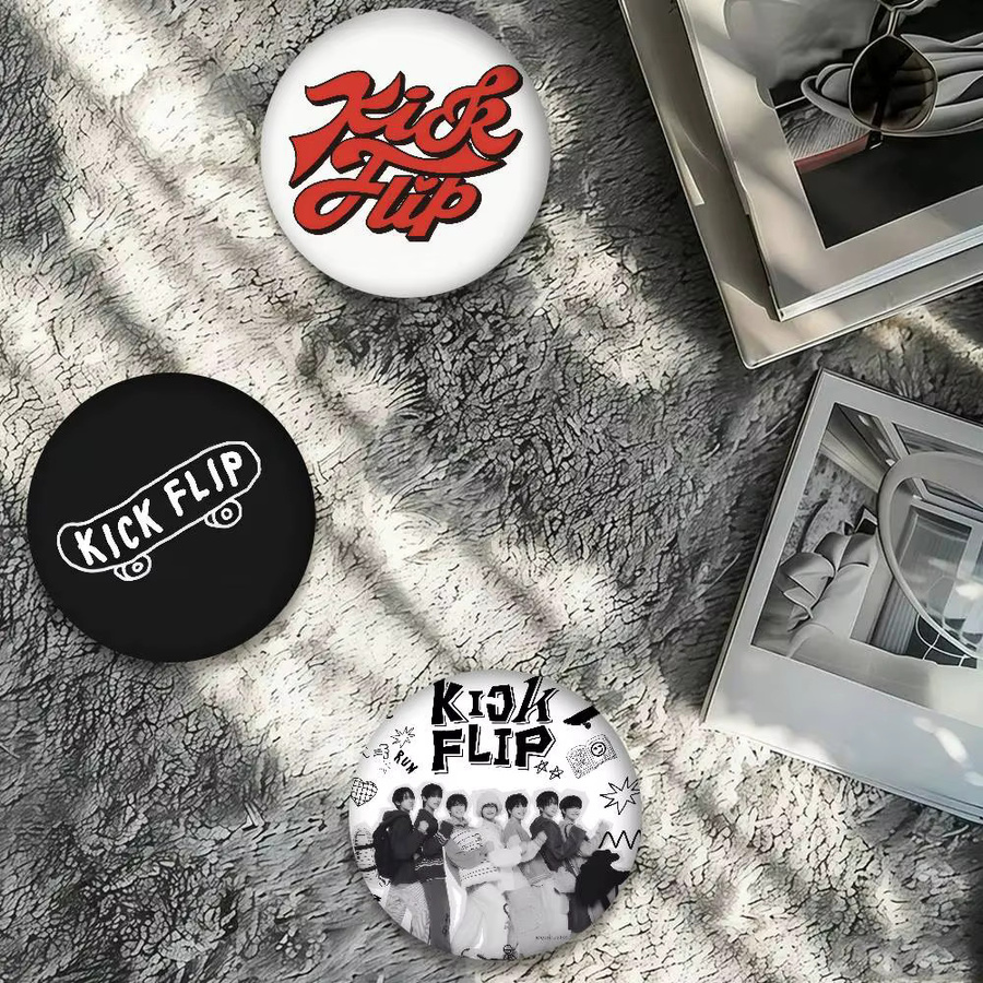 Kayou Anstecknadeln, K-KickFlIp Logo - Bild 3