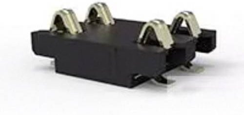 TE Connectivity 66359-4 Steckverbinder aus Messing in Schwarz auf einer vollständigen Rolle - Bild 1