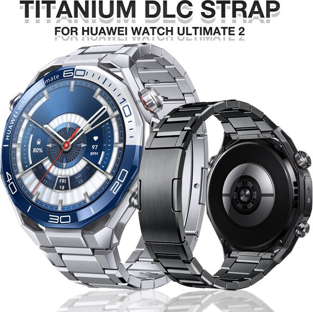 Uhrenarmband Titan, 22 mm, Silber, Herren - Bild 1
