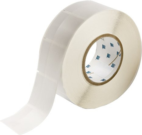 Brady Selbstlaminierendes Vinyl-Etikettenband THT-67-427-1.5 in Weiß/Transparent, Permanent, 1-bahnig, für maximalen Kabeldurchmesser von 12 mm, Breite: 19,05 mm, Höhe: 50,8 mm - Bild 1