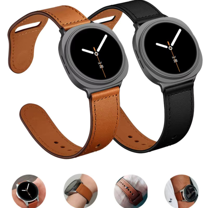 Samsung Uhrenarmband Leder, Galaxy Watch 8, Unisex - Bild 5