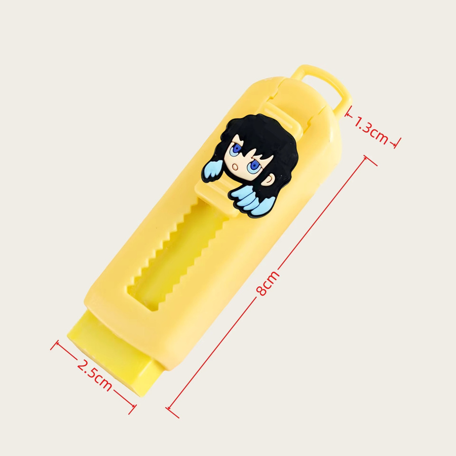 Bandai Demon Slayer Push-Pull-Radiergummi mit Anime-Figur für Fans und Studenten - Bild 1
