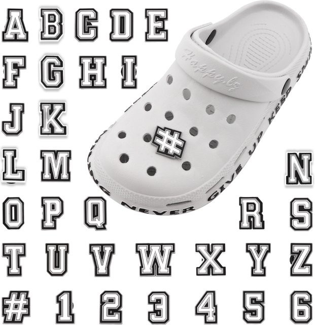 SMATLELF Buchstaben-Anhänger, Unisex - Bild 1