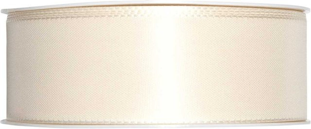 Halbach Taftband aus Polyester in Champagner, Breite: 4 cm, Länge: 5 m - Bild 1