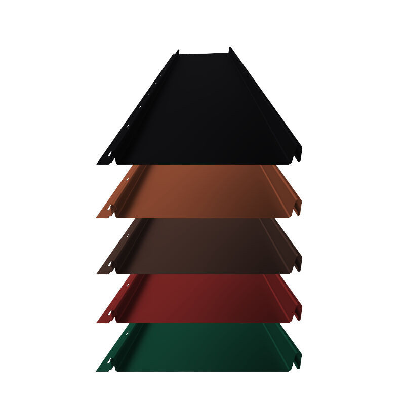 Stehfalz Panel Retro 25 von Blachotrapez GmbH für Dach und Wand aus Stahl in Mehrfarben, Breite: 23,9 cm - Bild 1