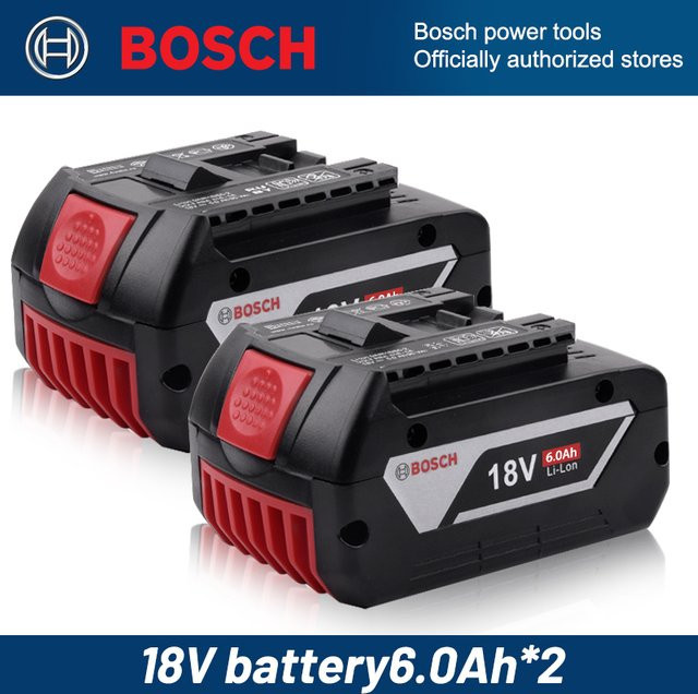 Bosch Original 18V Akku 6000mAh für das kabellose Profi-System BAT609 BAT618 GBA18V80 - Bild 1