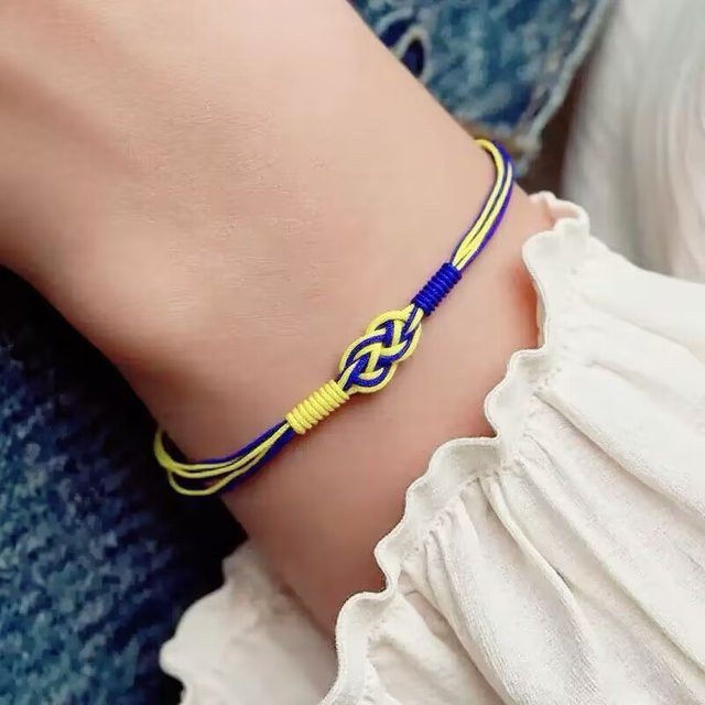diffone Armband, geflochtenes Seil, bunt, Damen - Bild 1