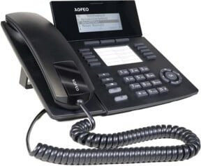 AGFEO IP-Systemtelefon ST 53 IP SENSfon in Schwarz mit Ethernet/LAN - Bild 1