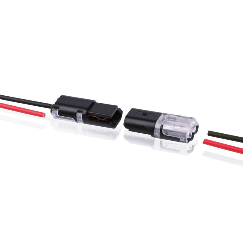 10 Stück H-Typ Kabelstecker 2-Draht-Steckverbinder mit Verriegelung wasserdicht und lötfreier Schnellverdrahtung - Bild 6