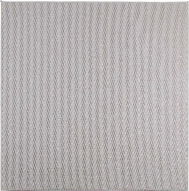 vidaXL Bereichsteppich LUGO Quadratisch Beige aus Polyester, 240 x 240 cm - Bild 1