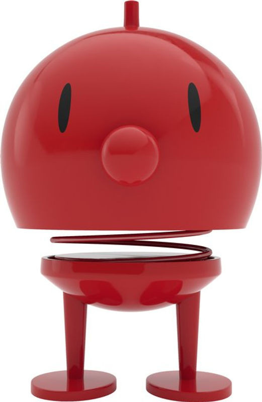 Hoptimist Bumble XL Dekorationsfigur in Rot im Retro-Stil aus Kunststoff und Metall - Bild 1