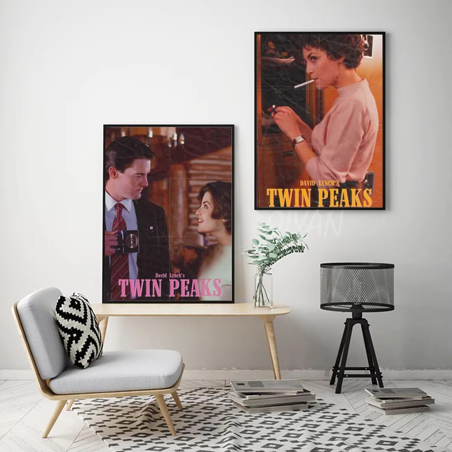 Wasserfester Twin Peaks Wandaufkleber als selbstklebendes Poster für deine Wanddekoration in Mehrfarbig - Bild 5