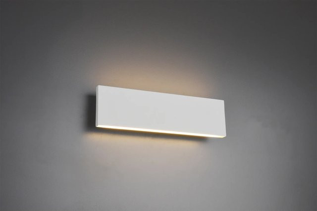 Trio LED-Wandlampe Concha 2-flammig in Weiß matt mit Up-Down-Effekt und dimmbarer Funktion - Bild 1