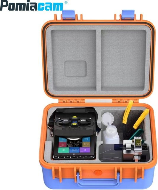 TASHI DEREK K5 Optisches Kabel-Schmelzgerät Set mit Fasercleaver, Leistungsmessgerät und Visuellem Fehlerdetektor für FTTH Glasfaserwerkzeuge - Bild 1
