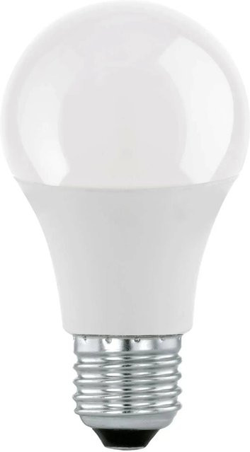 Eglo LED Leuchtmittel E27 Globeform in Weiß mit warmweißem Licht, dimmbar, 8 W - Bild 1