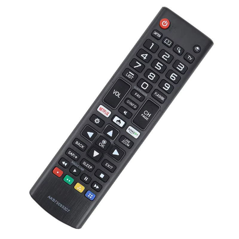VIKEFON Fernbedienung für Smart TV, kompatibel mit LCD LED HDTV 3D Modellen, Schwarz - Bild 4