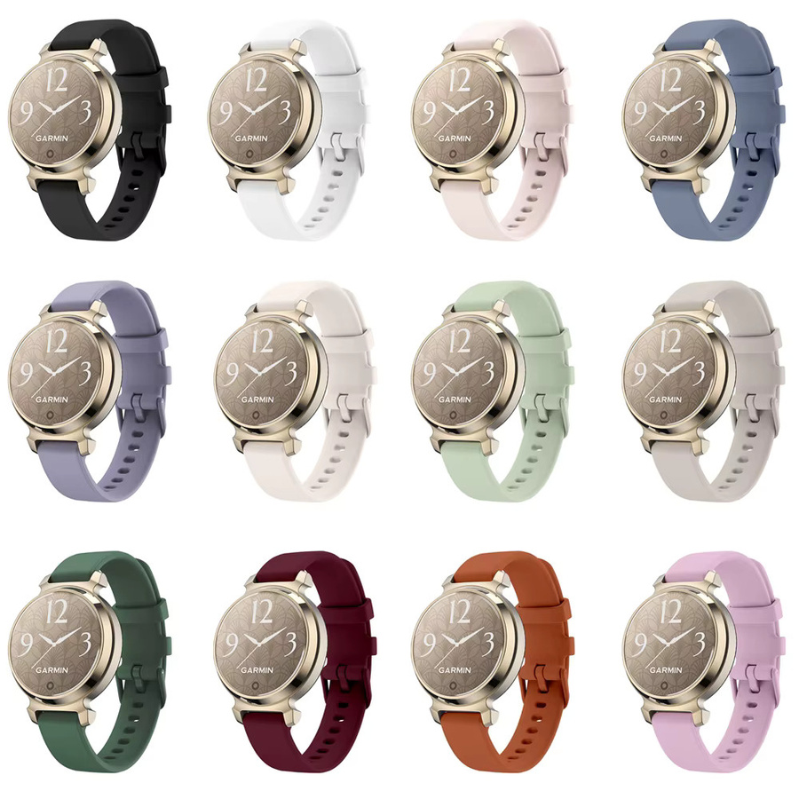 Garmin Uhrenarmband Silikon, 14 mm, Weiß, Unisex - Bild 2