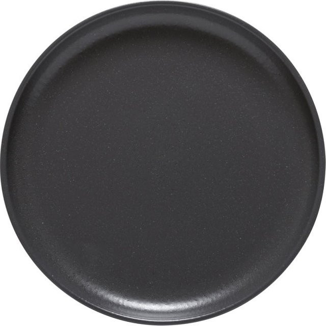 Costa Nova Pacifica Salat- und Dessertteller aus Keramik, Grau, 12er Pack, Durchmesser: 22,4 cm, Höhe: 2,5 cm - Bild 1