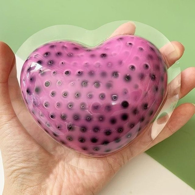 Commodity Jewel Lustiger Liebe Squishy Pickel, Quetschspielzeug, Stressabbau Fidget Spielzeug - Bild 1