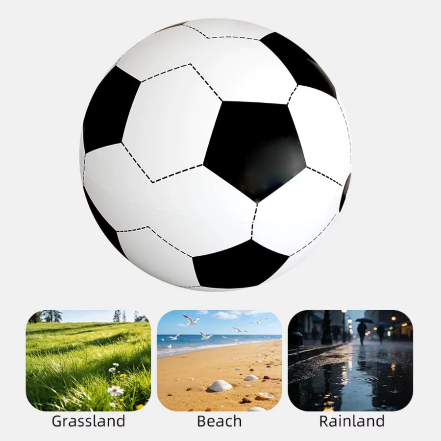 Wonflex Aufblasbarer Outdoor-Strandball, Bunt / Mehrfarbig - Bild 4
