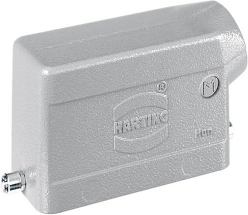 HARTING Tüllengehäuse aus Aluminium in Grau - Bild 1