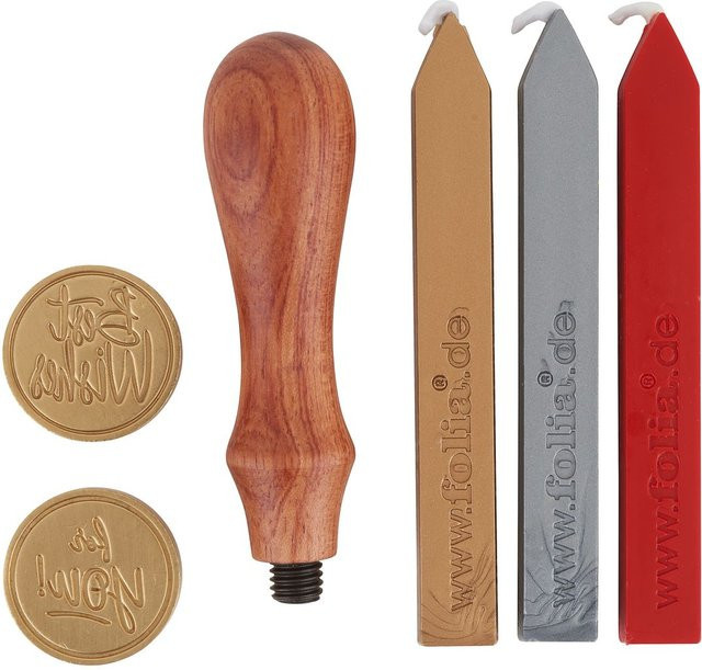 folia Siegel-Set mit Handgriff in Mehrfarbig - Bild 2