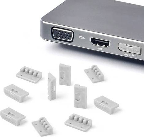 Smartkeeper Desktopschloss DL04P1GY in Grau - Bild 1
