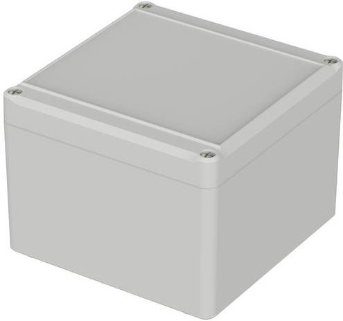 Bopla EUROMAS EM 227 F Outdoor-Gehäuse aus Polycarbonat in Hellgrau, B/T/H: 122 x 120 x 87 mm - Bild 1