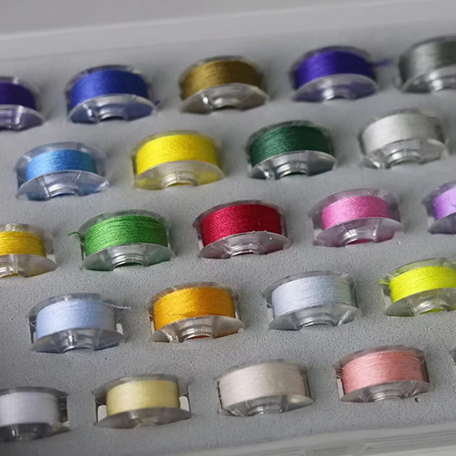NOTIONSLAND Nähgarn Set mit 28 Farben für Handstickerei und Nähmaschinen Zubehör Multicolor - Bild 2