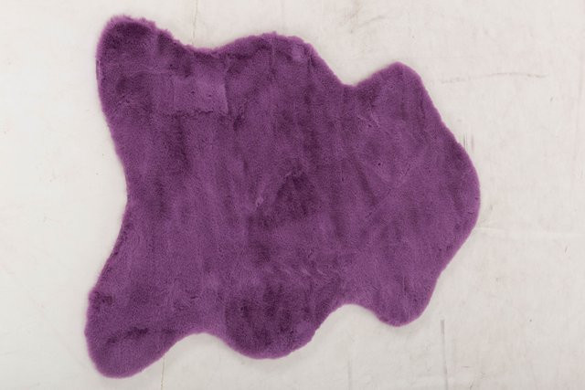 Schaffell Texel von casa NOVA in Lila aus Kunstfell - Bild 1