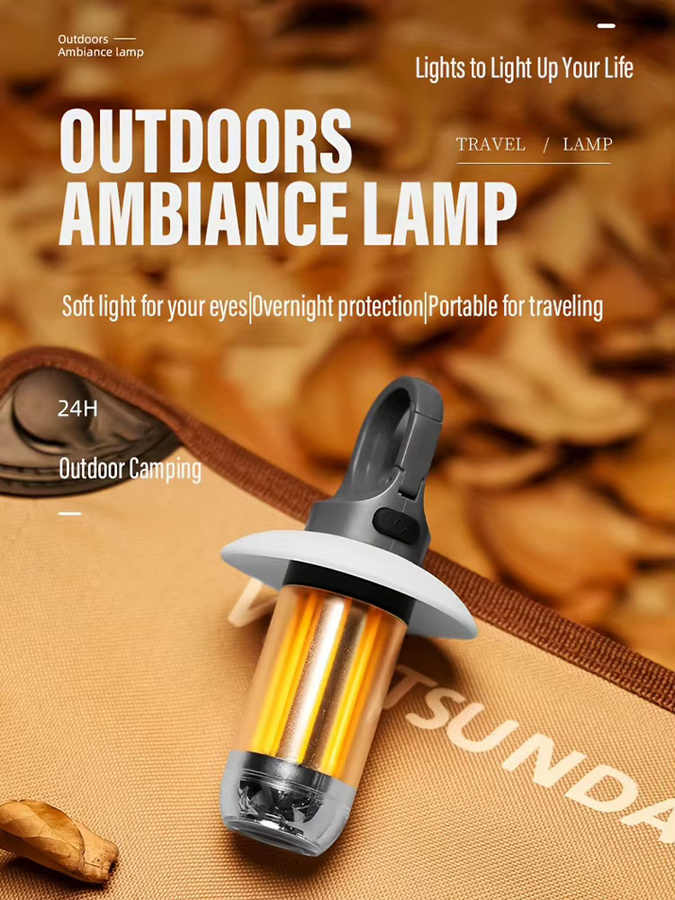 Heinast LED Laterne wiederaufladbar als wasserdichte Campingleuchte und Arbeitsleuchte für Outdoor-Aktivitäten - Bild 7