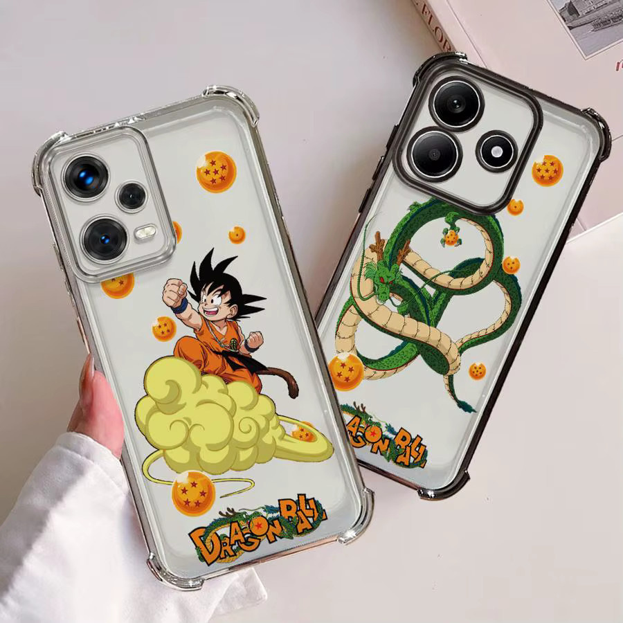 Handyhülle mit Anime Dragon Ball Z Design für Xiaomi Redmi A3 A3X 13C K80 5G 14C A5 K80 Pro, transparent - Bild 2