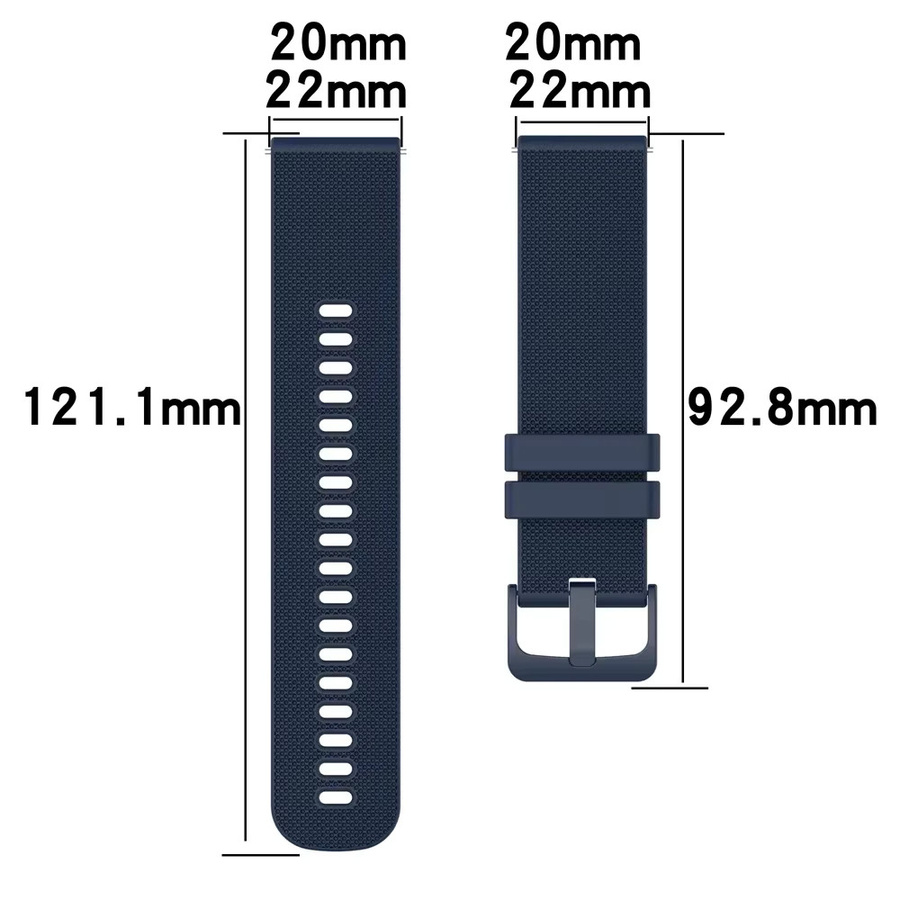 Coros Uhrenarmband Silikon, Bunt, Unisex - Bild 4