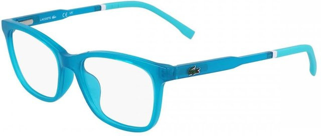 Lacoste L3648 Korrektionsbrille, Vollrand, Cat-Eye, Kunststoff, Damen, Lumi Turquoise/Blue - Bild 1
