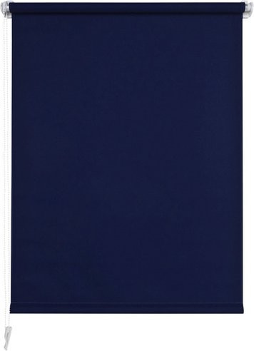 LIEDECO Klemmfix Rollo aus Polyester, Blau, B: 120 cm, H: 150 cm - Bild 1