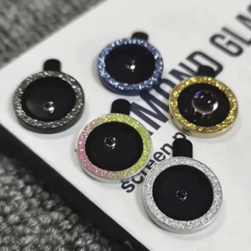 Ziai Kameraobjektivschutz aus Glas und Metall für Samsung Galaxy S24 FE S24+ S23+ S25 Plus in Schwarz oder Silber - Bild 4