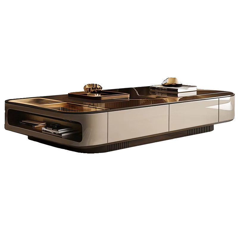 DUTRIEUX Couchtisch im minimalistischen nordischen Design, rechteckig, Breite: 140 cm - Bild 4