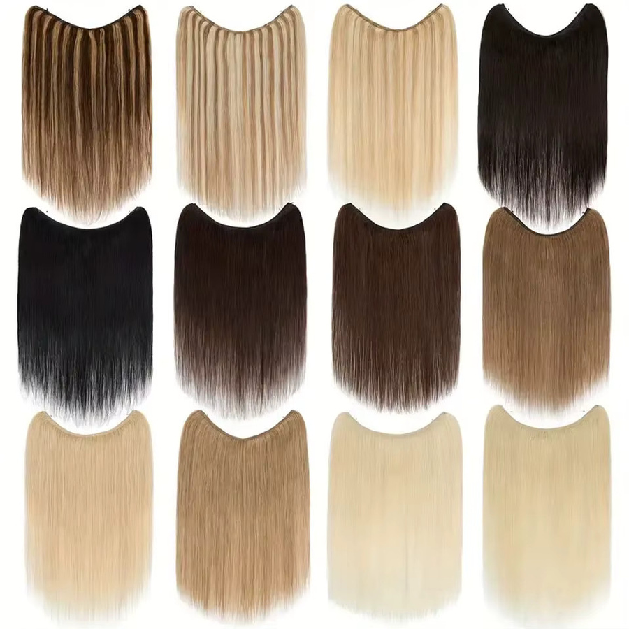 Rich Choices Wire-in-Haarverlängerungen, 100 % Echthaar, Damen - Bild 5