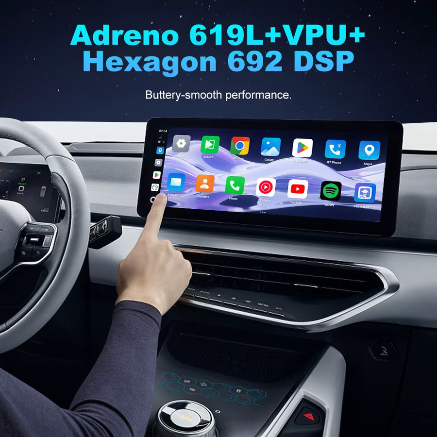 CarlinKit Ultra1 Android 15.0 TV-Box mit 5G, Wireless CarPlay und Wireless Android Auto Adapter für YouTube, Netflix und IPTV - Bild 3