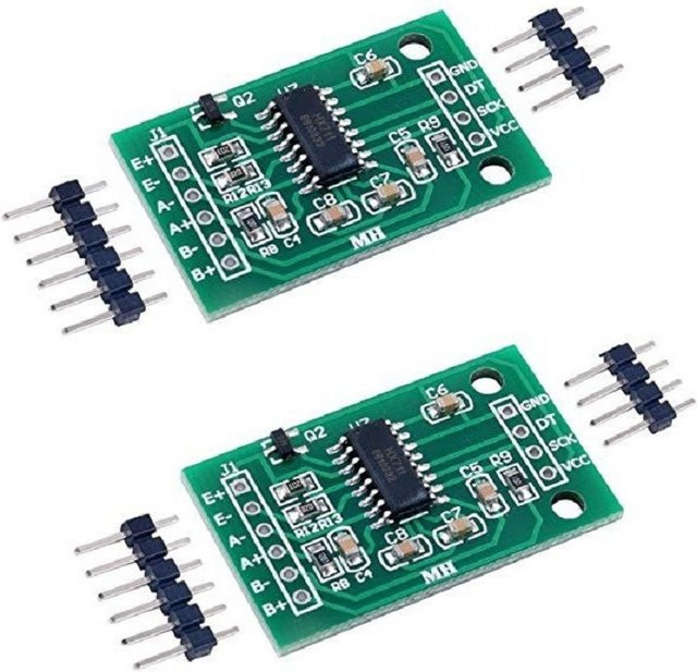 AOKIN Hx711 Wägesensor Modul mit 24-Bit-Präzisionsdrucksensor in Grün - Bild 1