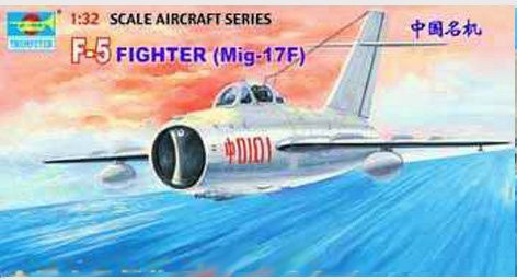 Trumpeter MiG-17 F Fresco, Fahrzeug, 1:32, Grau - Bild 1
