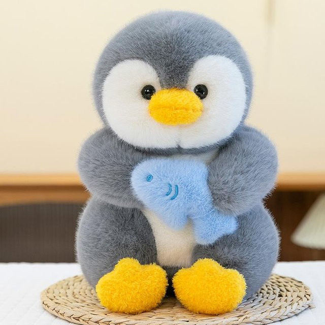 Fisch Pinguin Baby Plüschtier, Puppe, 30cm - Bild 1