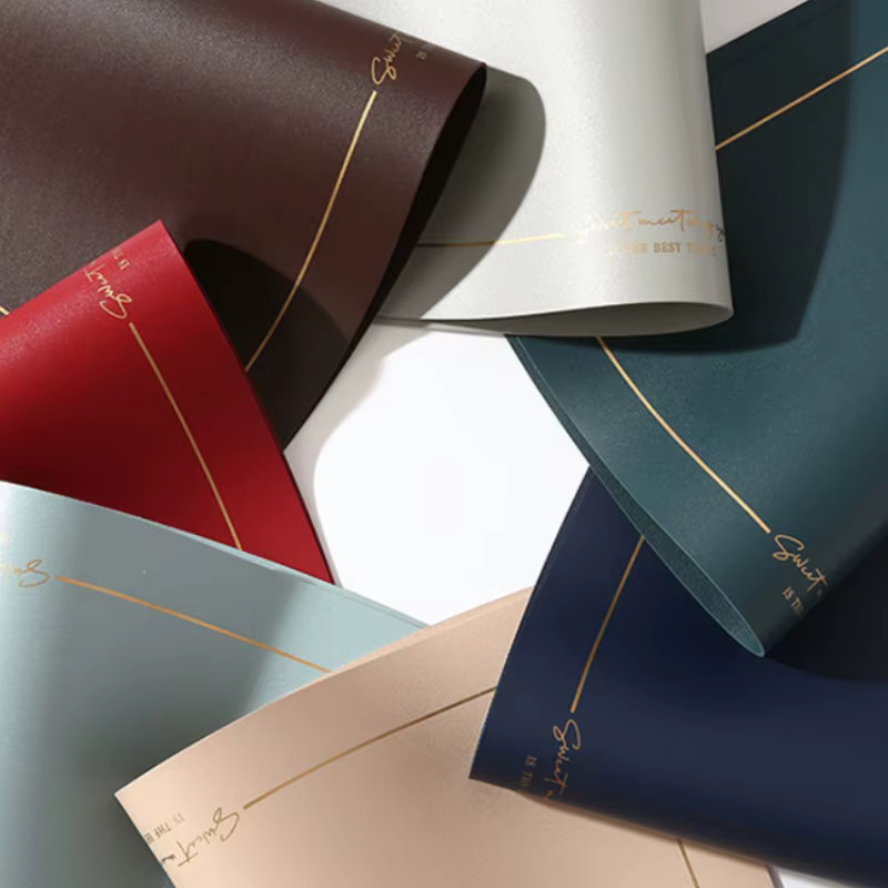Inyahome Fächerförmige Tischsets aus Kunststoff, Ölbeständig, Grün, Rechteckig - Bild 2