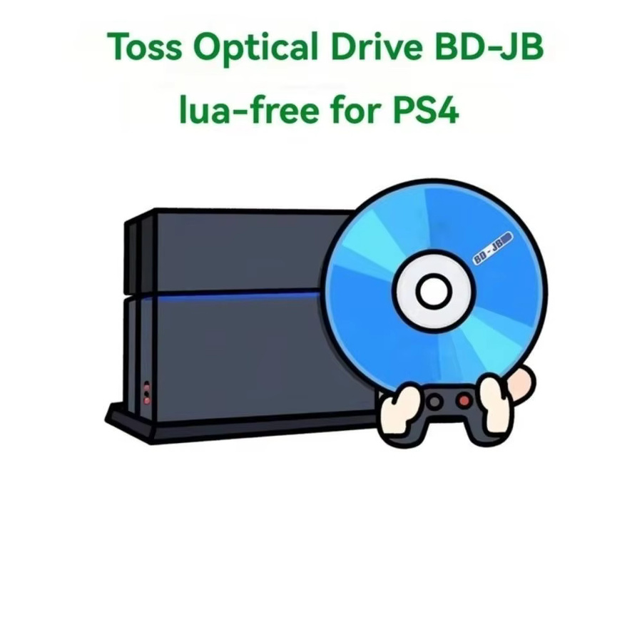 BD-JB Disc 1 Click Boot Tool für PS4 Sony PlayStation Firmware 9.0-12.52 Blue - Bild 2