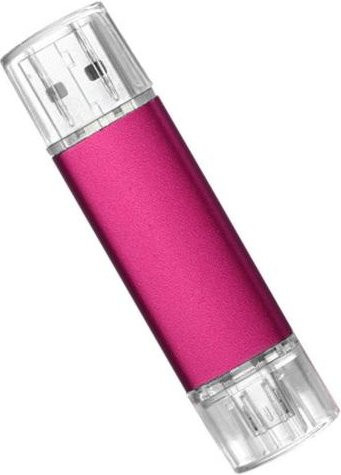Linkee Micro USB 2.0 OTG Flash Drive USB-Stick mit 32GB in Pink - Bild 1